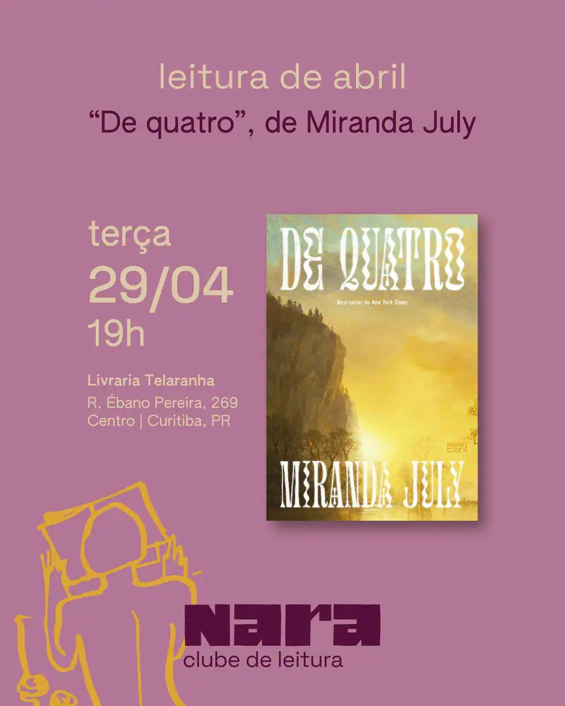 Clube de leitura Nara - 04/25