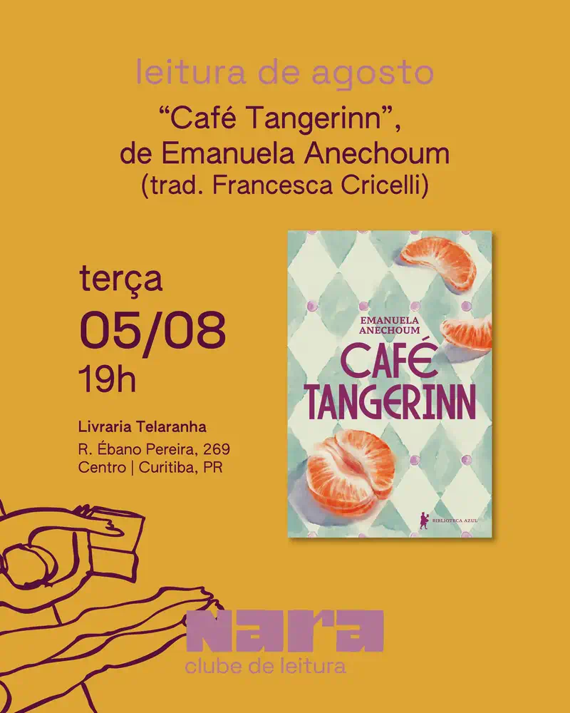 Clube de leitura Nara - 08/25