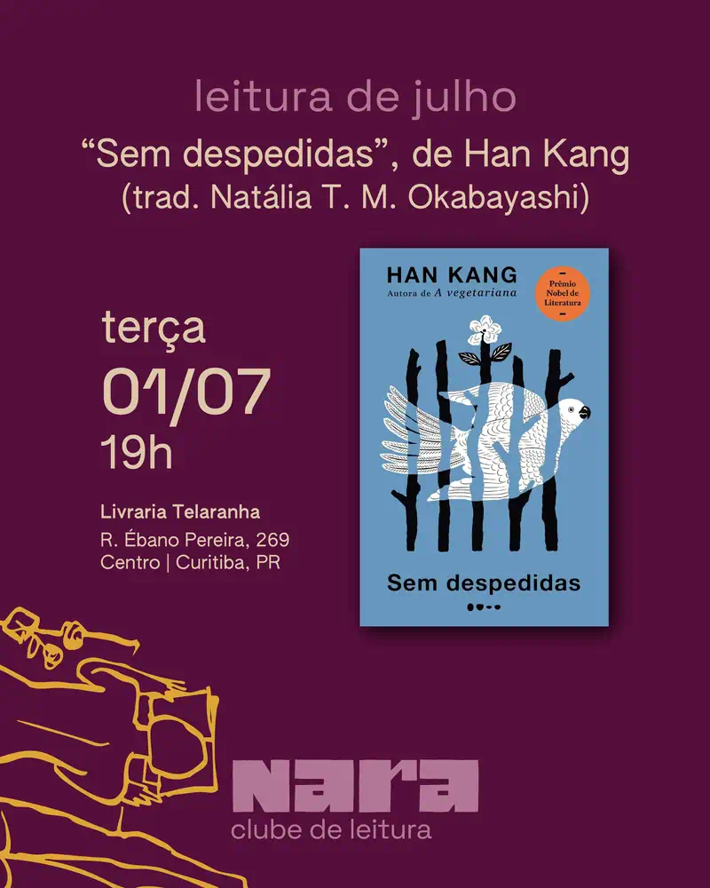 Clube de leitura Nara - 07/25