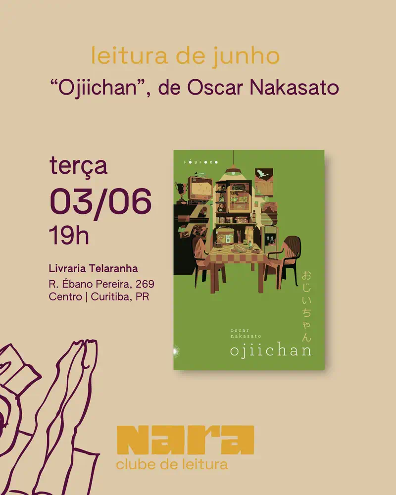 Clube de leitura Nara - 06/25
