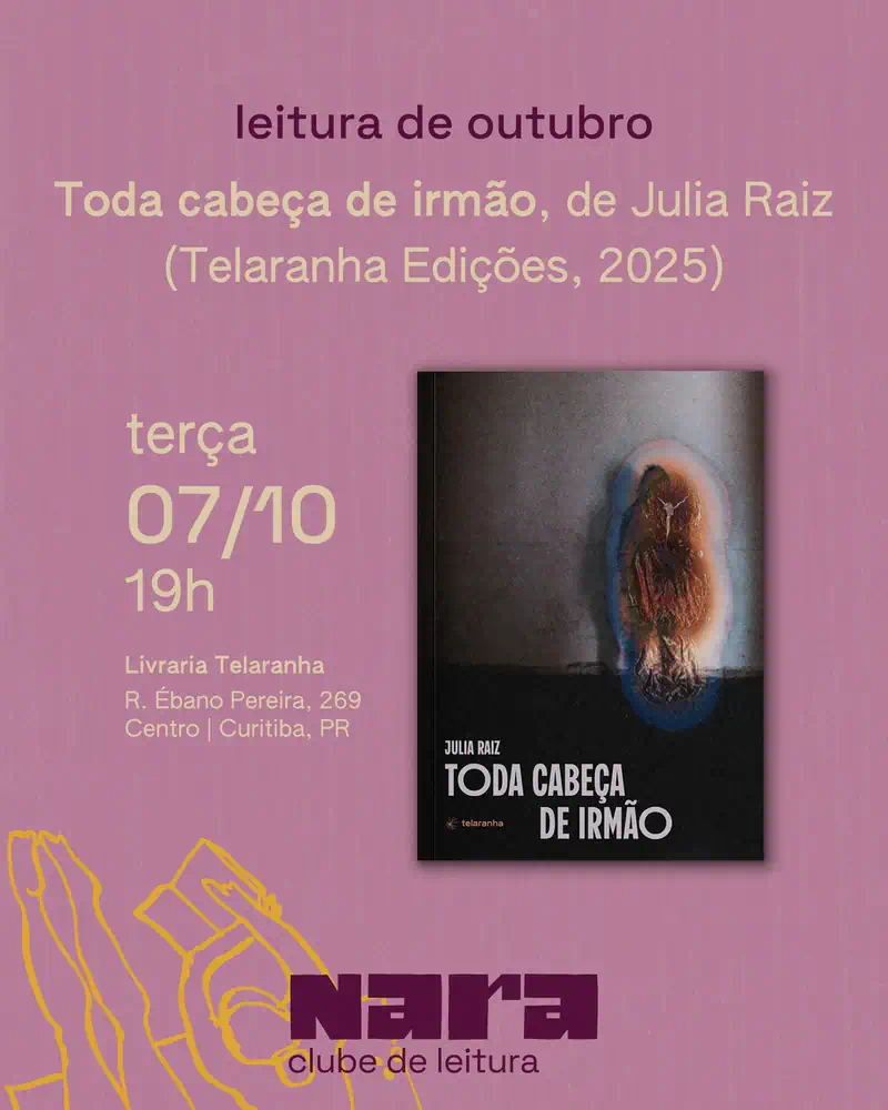 Clube de leitura Nara - 10/25