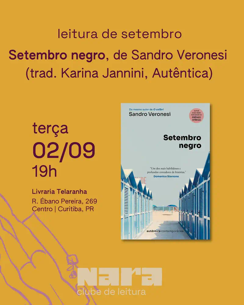 Clube de leitura Nara - 09/25