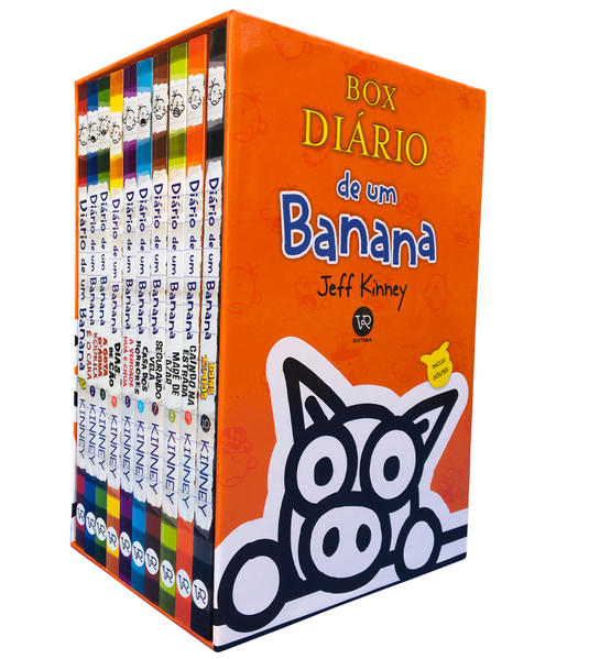 Box Diário de um banana -10 volumes