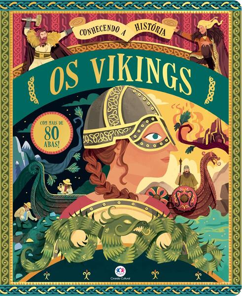 Os vikings - Conhecendo a História com abas