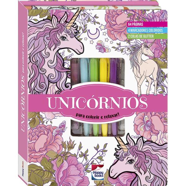 Meu Superlivro Brilhante de Arteterapia! Unicórnios