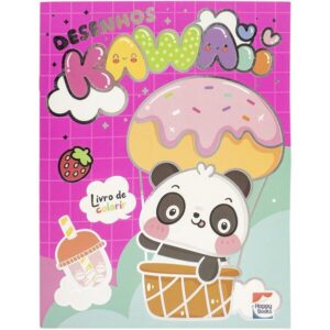 Mundo da Fantasia: Desenhos Kawaii Para Colorir