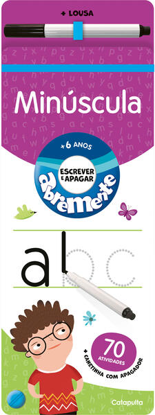 Abremente escrever e apagar: Minúscula