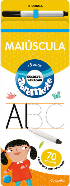 Abremente escrever e apagar: Maiúscula