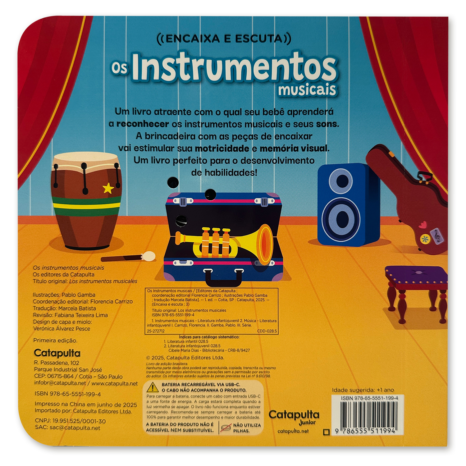 Encaixa e escuta: Os instrumentos musicais (USB) - Imagem 2