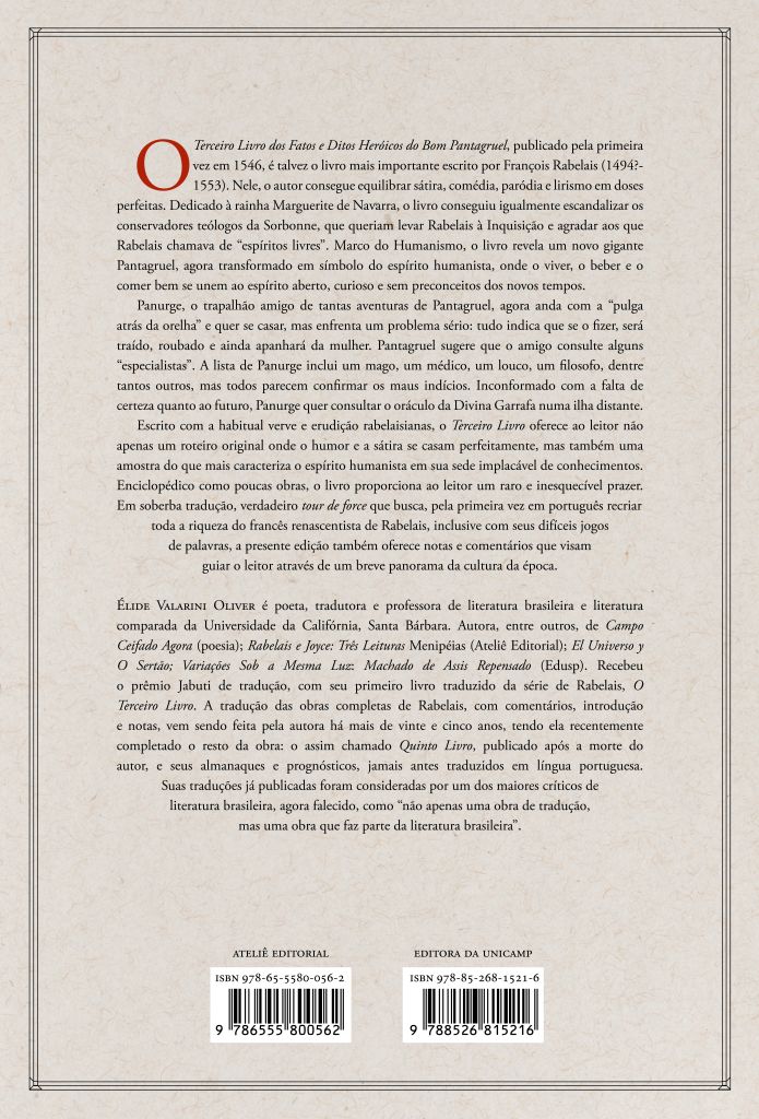 O Terceiro Livro dos fatos e Ditos Heroicos do Bom Pantagruel - Imagem 2