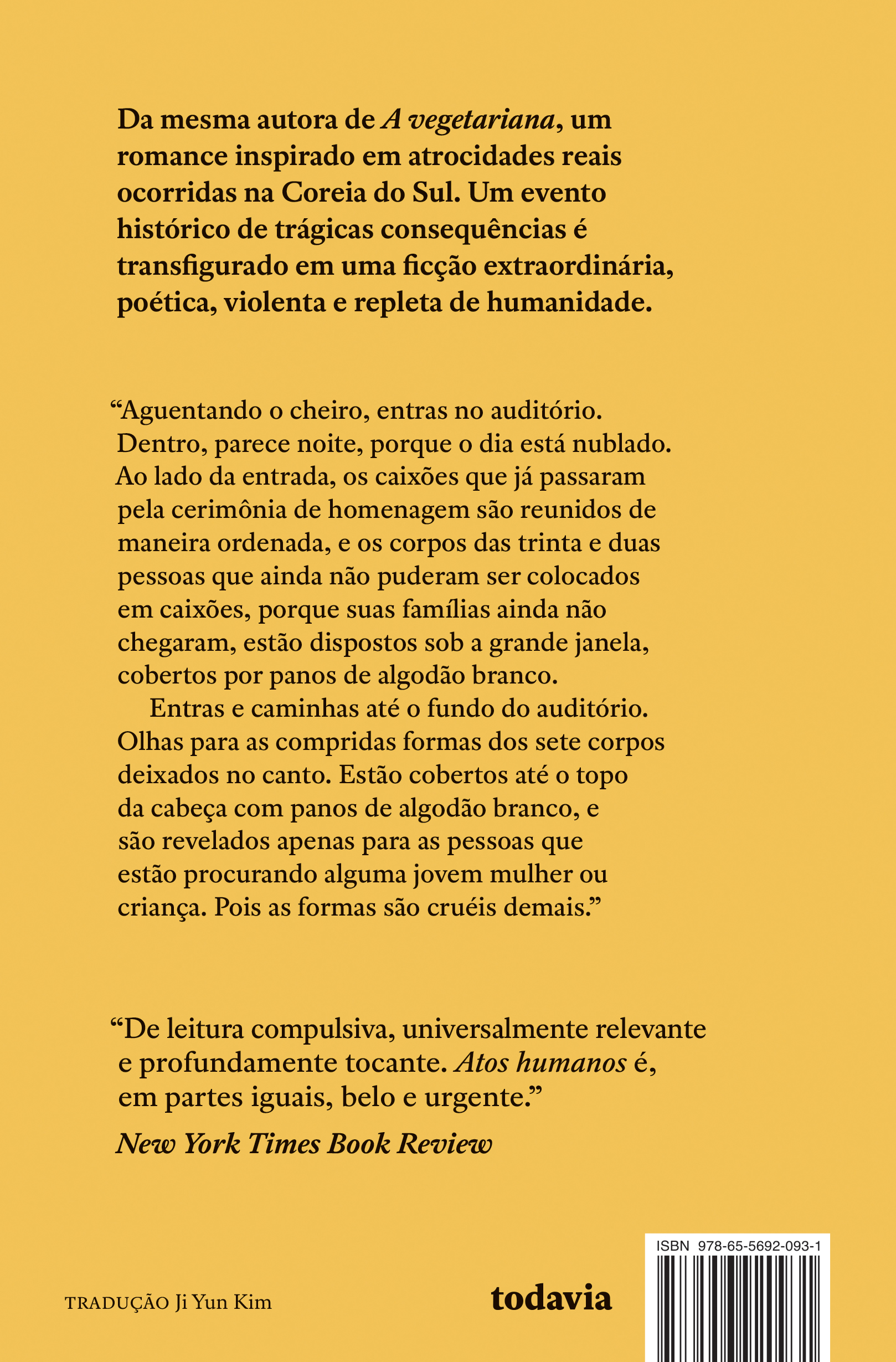 Atos humanos - Prêmio Nobel de Literatura 2024 - Imagem 2
