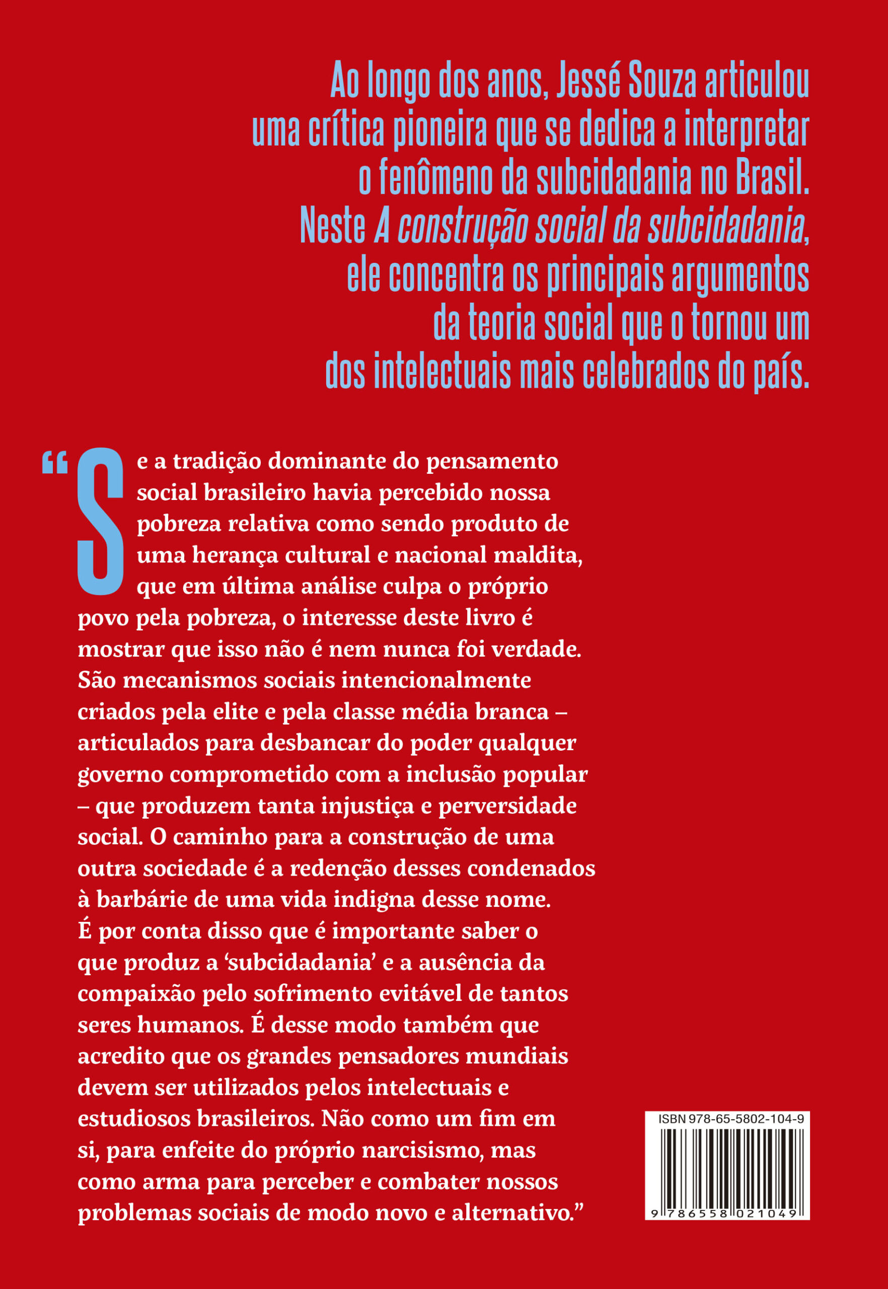 A construção social da subcidadania - Imagem 2