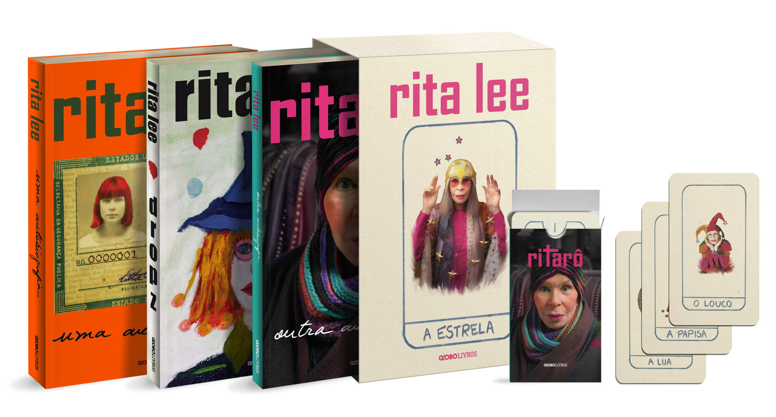 Box Livros de Rita Lee (Brinde exclusivo: baralho riTarô) - Imagem 2
