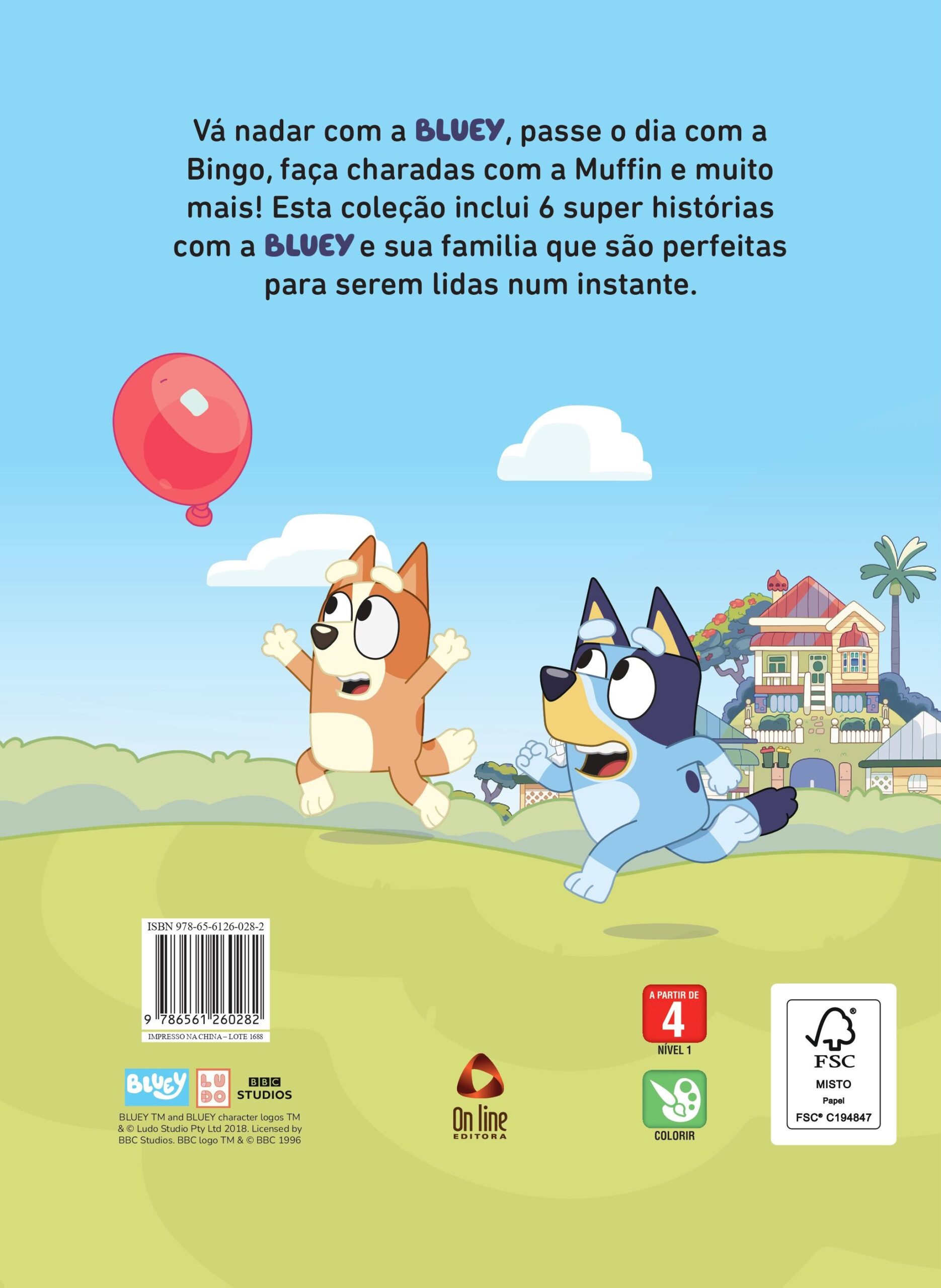 Bluey Histórias em 5 minutos - Capa Dura Almofadada - Imagem 2