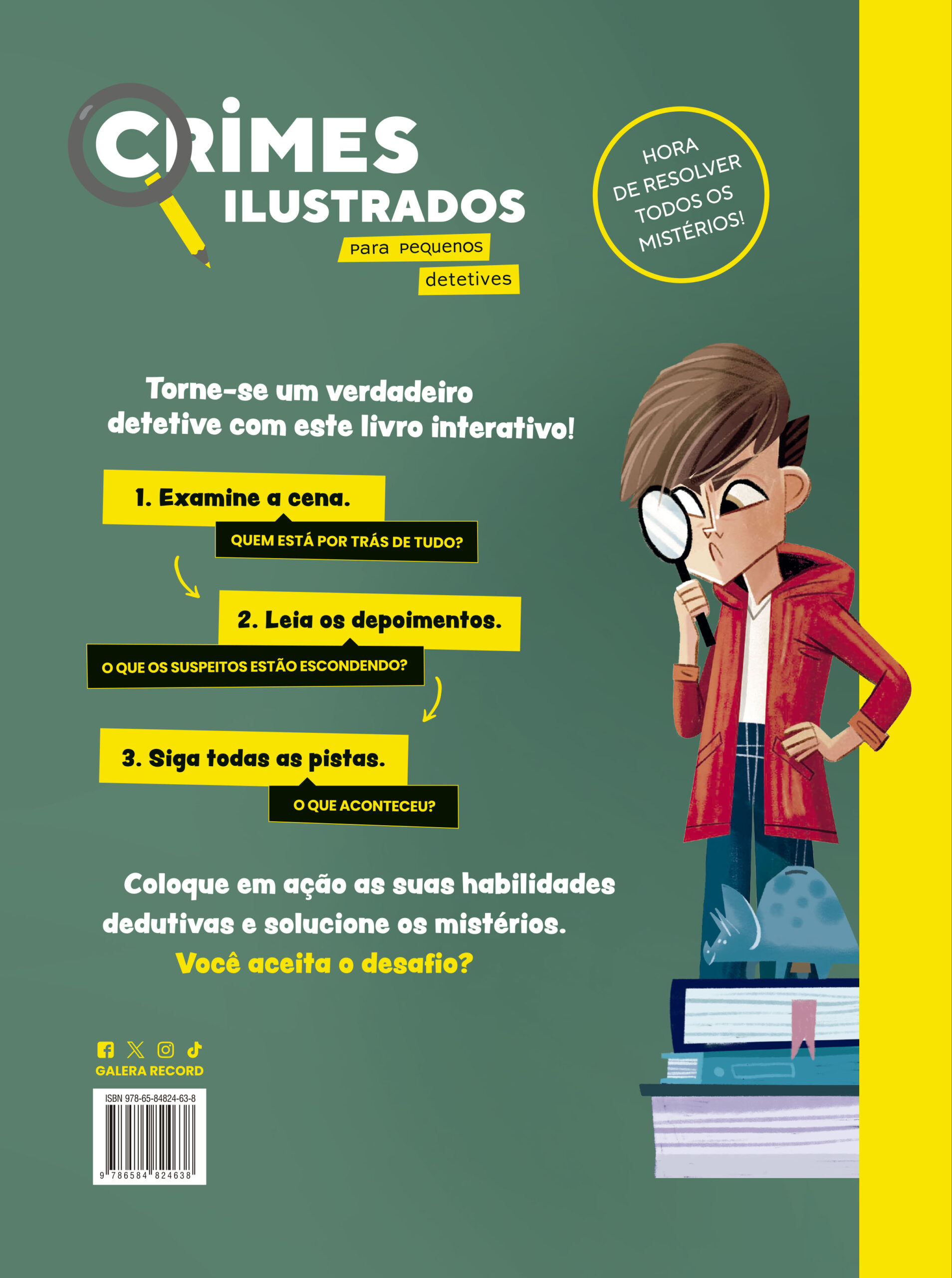 Crimes ilustrados para pequenos detetives - Imagem 2