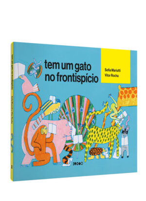 Tem um gato no frontispício | Livro altamente recomendável FNLIJ 2025 |