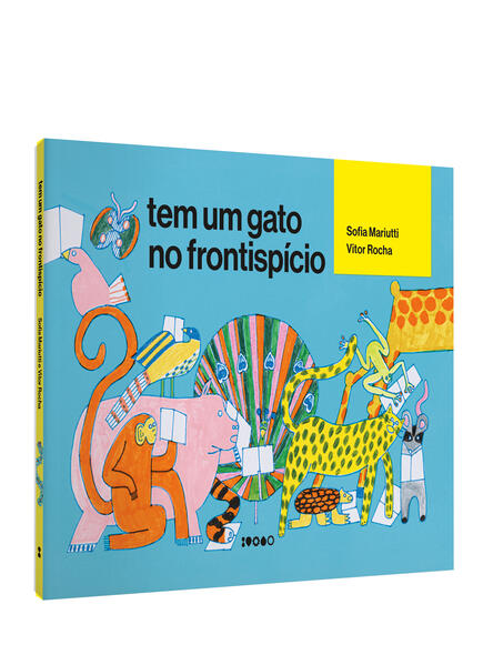 Tem um gato no frontispício | Livro altamente recomendável FNLIJ 2025 |