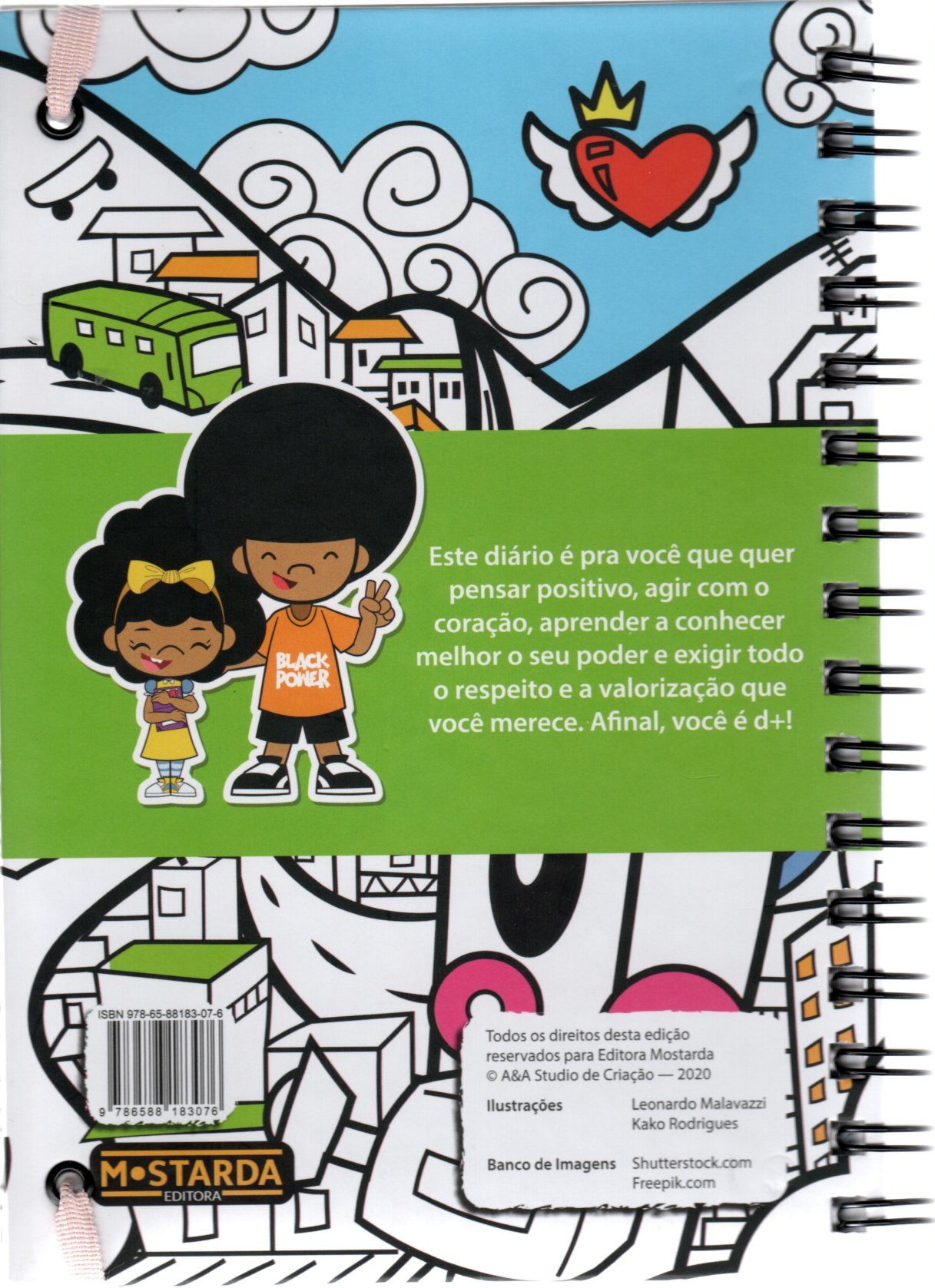 Diário Black Power - Azul - Imagem 2