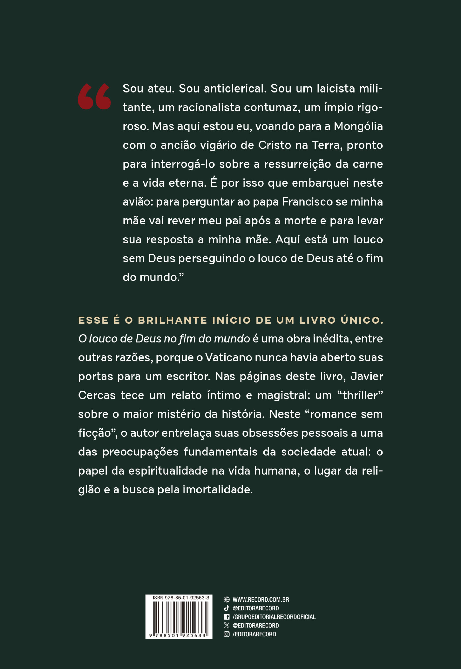 O louco de Deus no fim do mundo - Imagem 2