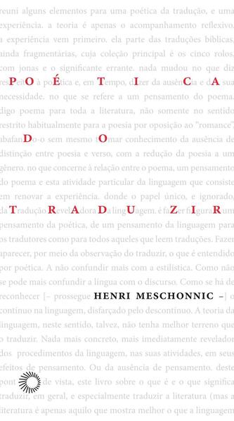 Poética do traduzir