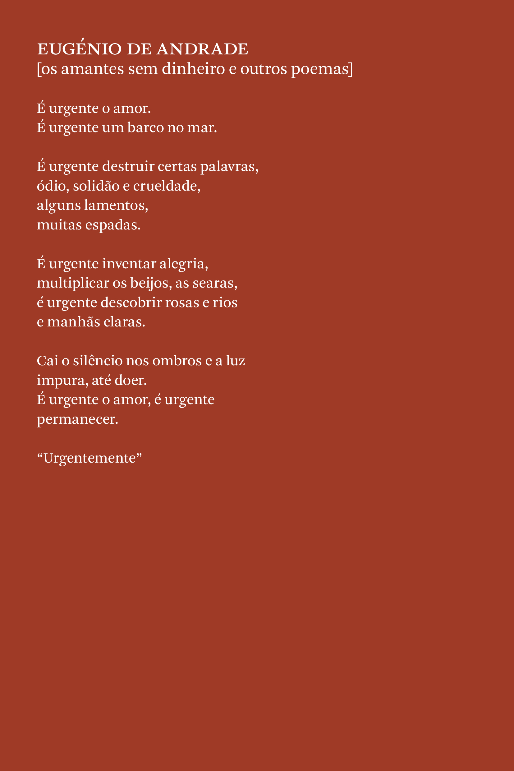Os amantes sem dinheiro e outros poemas - Imagem 2