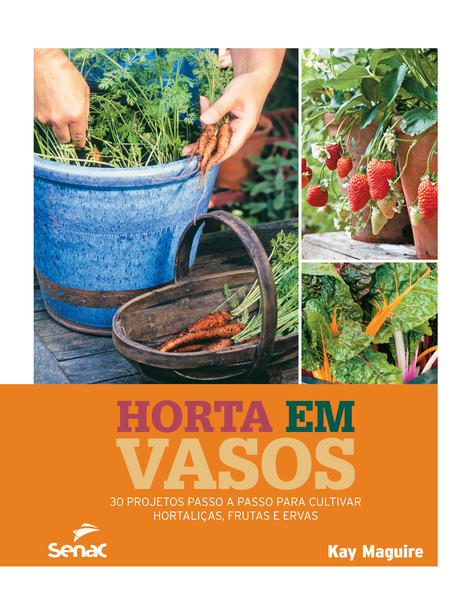 Horta em vasos