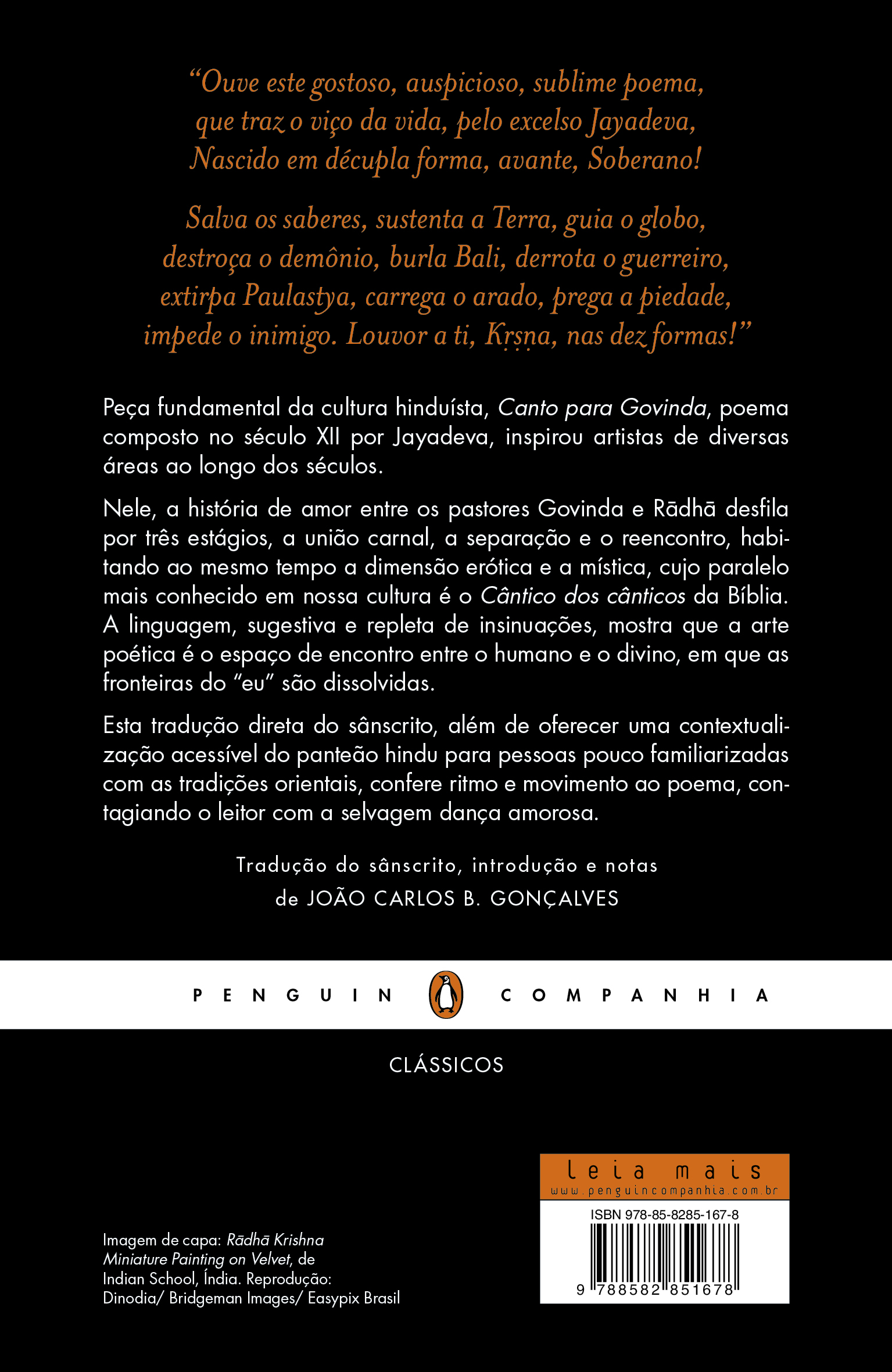 Canto para Govinda – Vencedor Jabuti 2024 - Imagem 2