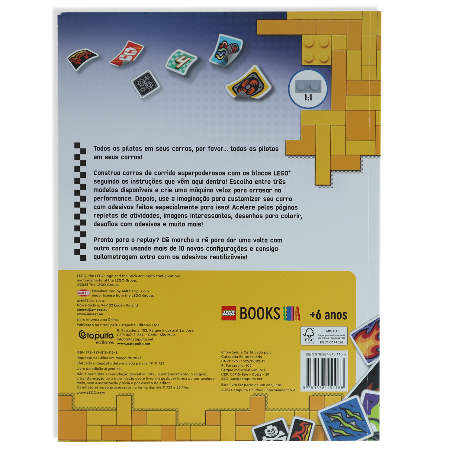 LEGO Construa e Customize Carros de Corrida - Imagem 2