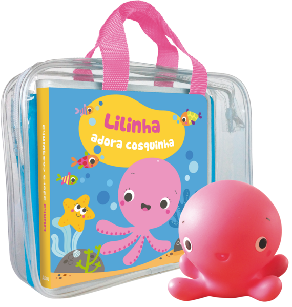Livro de banho: Lilinha adora cosquinha