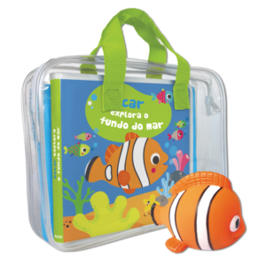 Livro de banho: Oscar explora o fundo do mar
