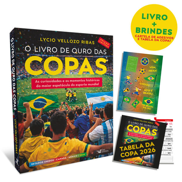 O livro de ouro das copas 2026 – Edição Limitada