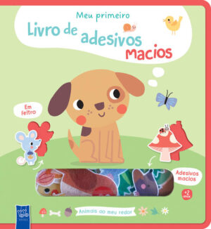 Meu primeiro livro de adesivos macios - Animais ao meu redor