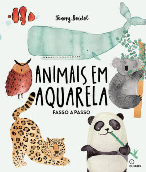Animais em aquarela