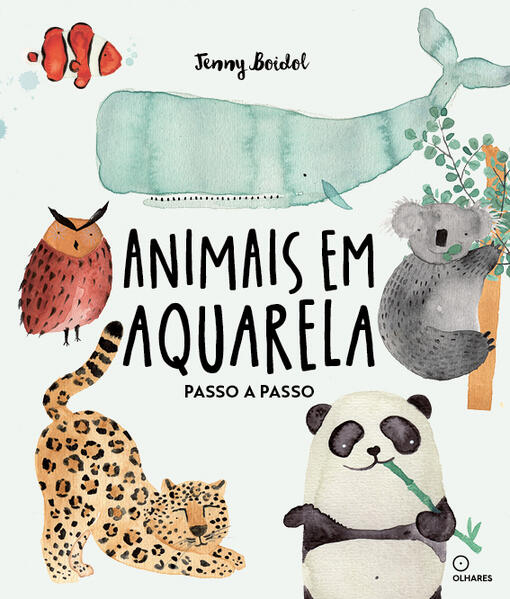 Animais em aquarela