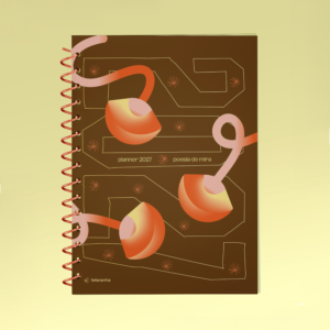 [PRÉ-VENDA] Planner Telaranha 2027: poesia de mira