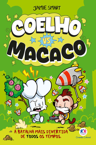 Coelho vs Macaco Coelho vs Macaco a batalha mais divertida de todos os tempos - Livro 1