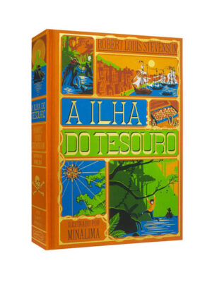A Ilha do Tesouro – Edição de luxo ilustrada e com elementos interativos do estúdio MinaLima